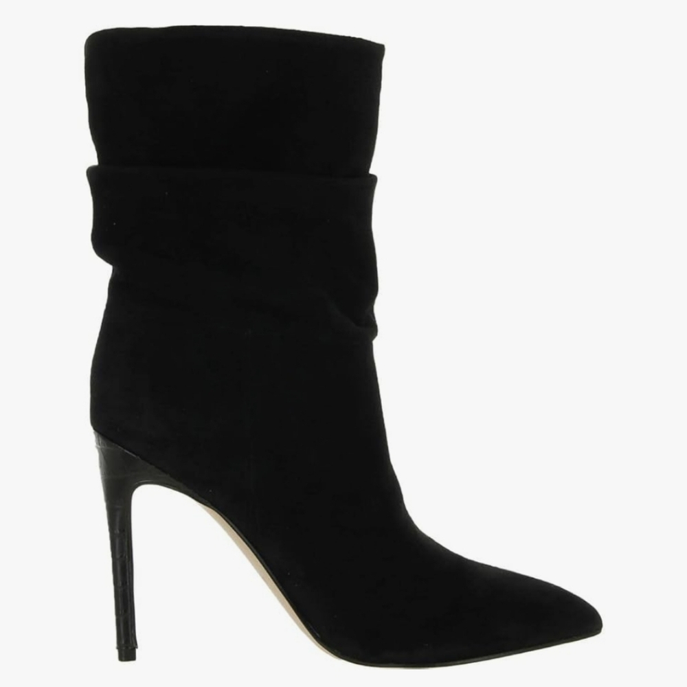 Nine West‎ Black Suede Slouch Boots